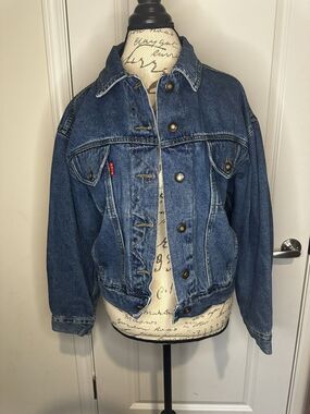 Bugle Boy for Her Women’s sz M Jean/denim Jacket Vintage 90s Y2K Biker Western